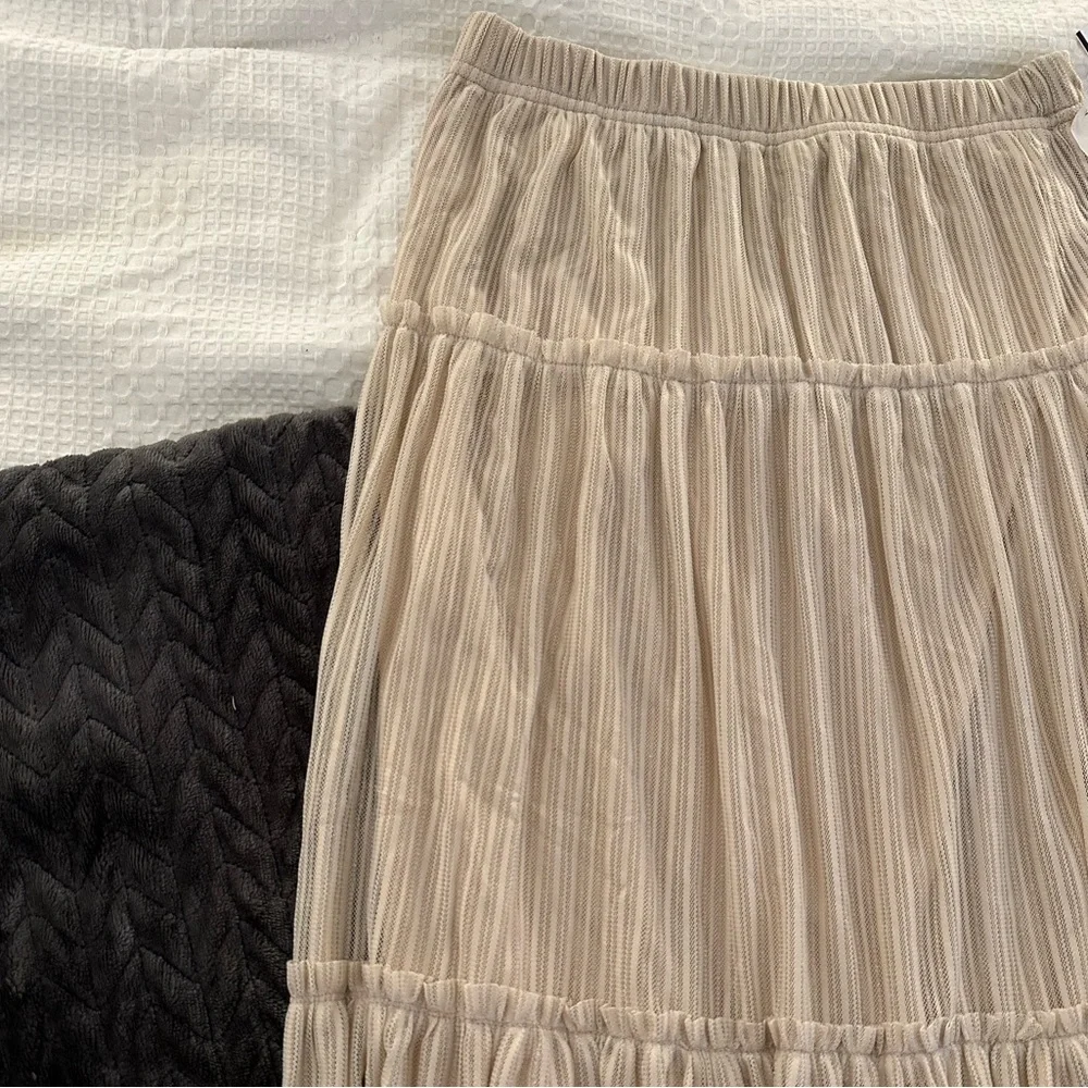 Shimmery Midi Skirt - Picture 2 of 5